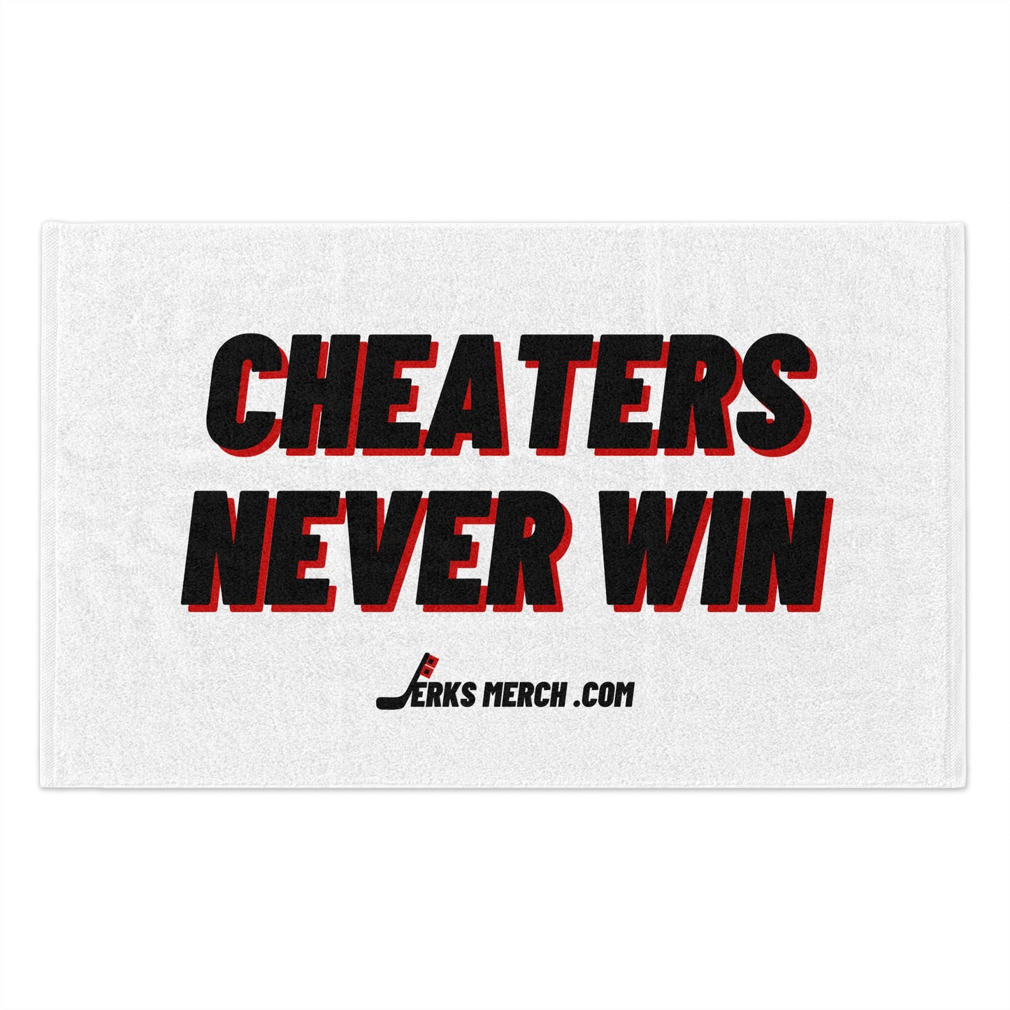 Cheaters Never Win Rally Towel